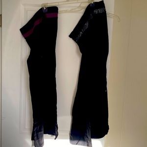 Lot of 2 Lululemon Black Yoga Flares